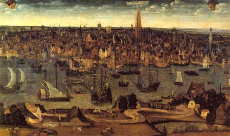 what role did antwerp play in the art of the netherlands? the vibrant life of the art world during the 16th century